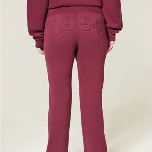 Hollister boot cut sweatpants